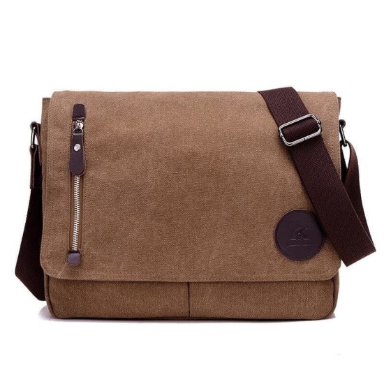 Bolsa Tipo Carteiro Masculina Lona