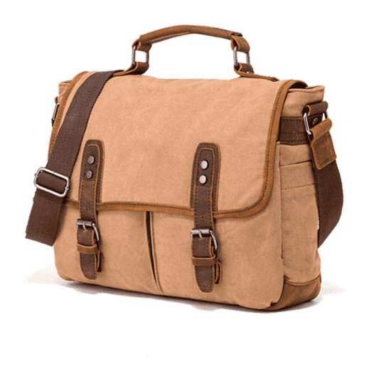 Bolsa de lona Carteiro Notebook 15" Viagem