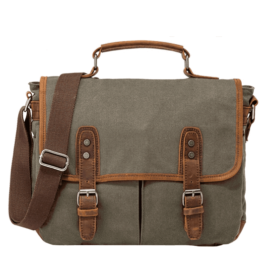 Bolsa de lona Carteiro Notebook 15" Viagem