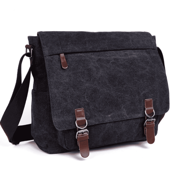 Bolsa Tiracolo de Lona Masculina Carteiro